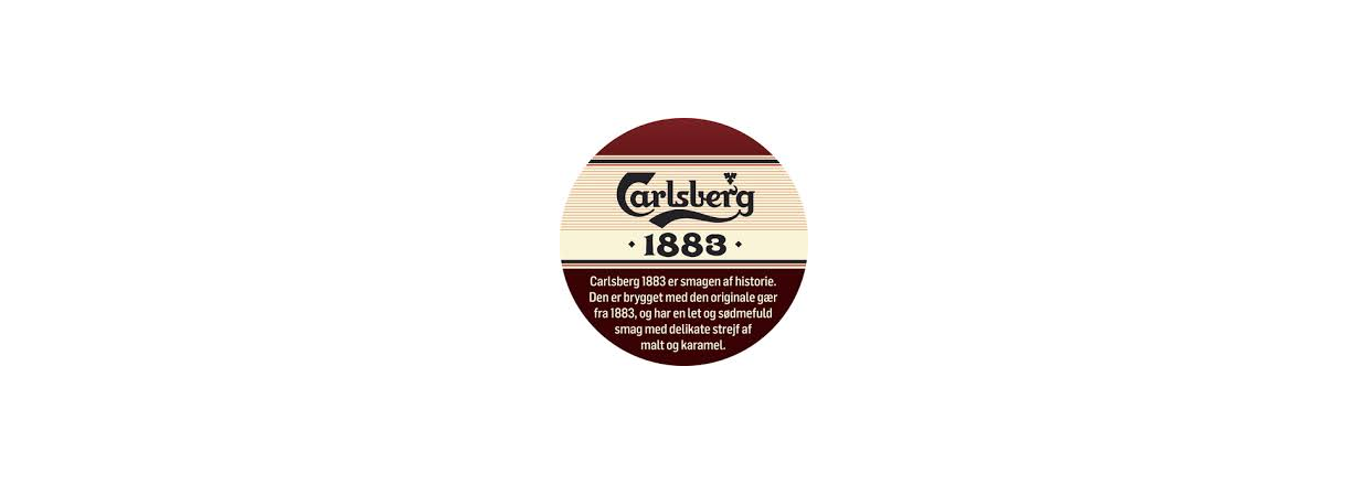 Carlsberg 1883 - nu på fad